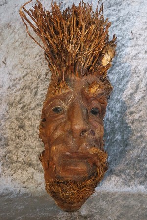 Bild von Wilder Mann aus Holz