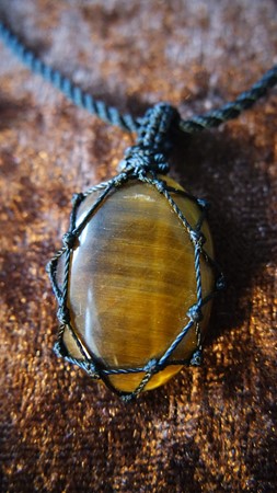 Picture of necklace with gemstone