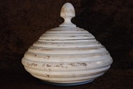 Show details for wooden bowl with lid Picture of wooden bowl with lid