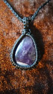 Show details for necklace with gemstone Picture of necklace with gemstone