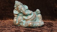 Picture of ganesha relaxing