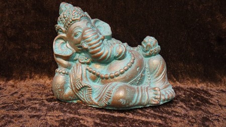 Bild von Ganesha ruhend