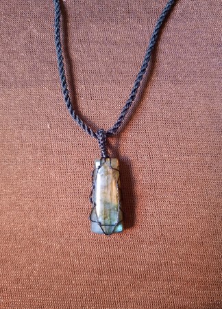 Picture of necklace with gemstone