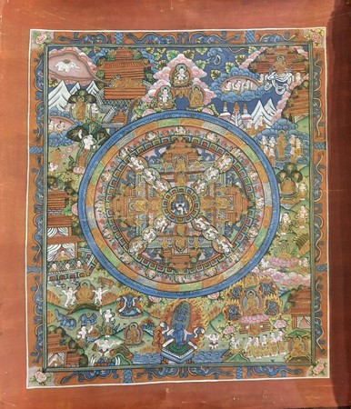 Bild von Thangka