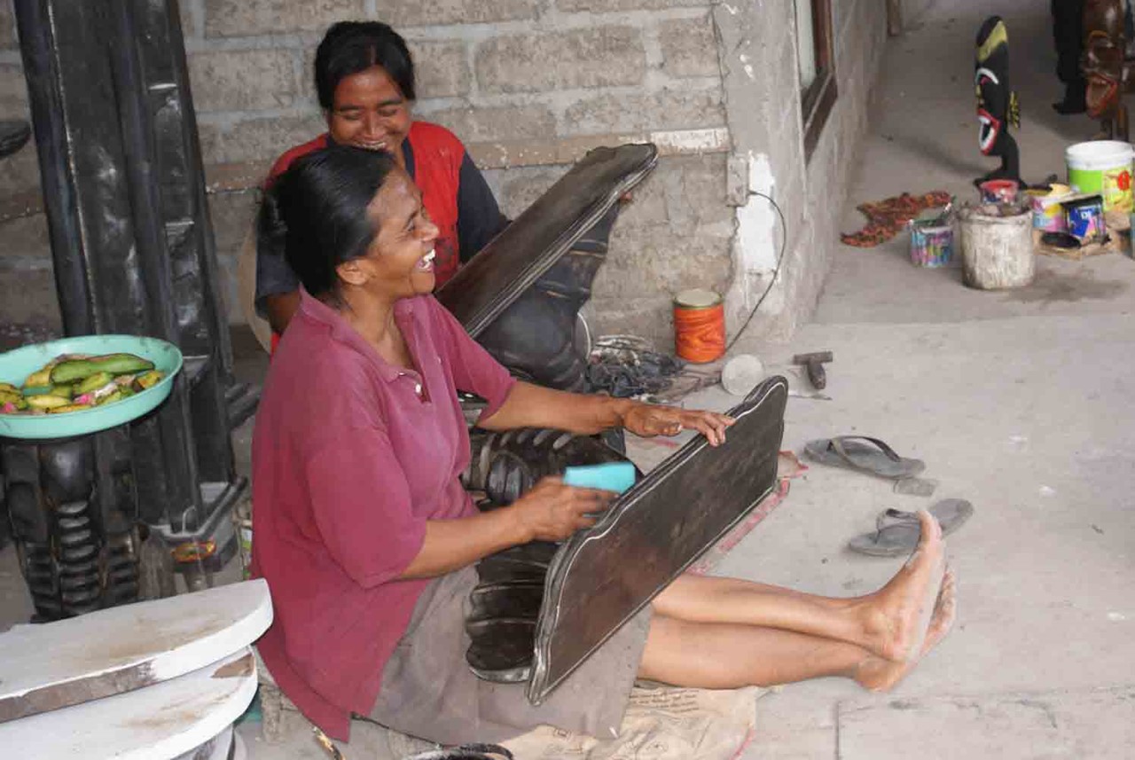 "Arbeiten mit Glückseligkeit"